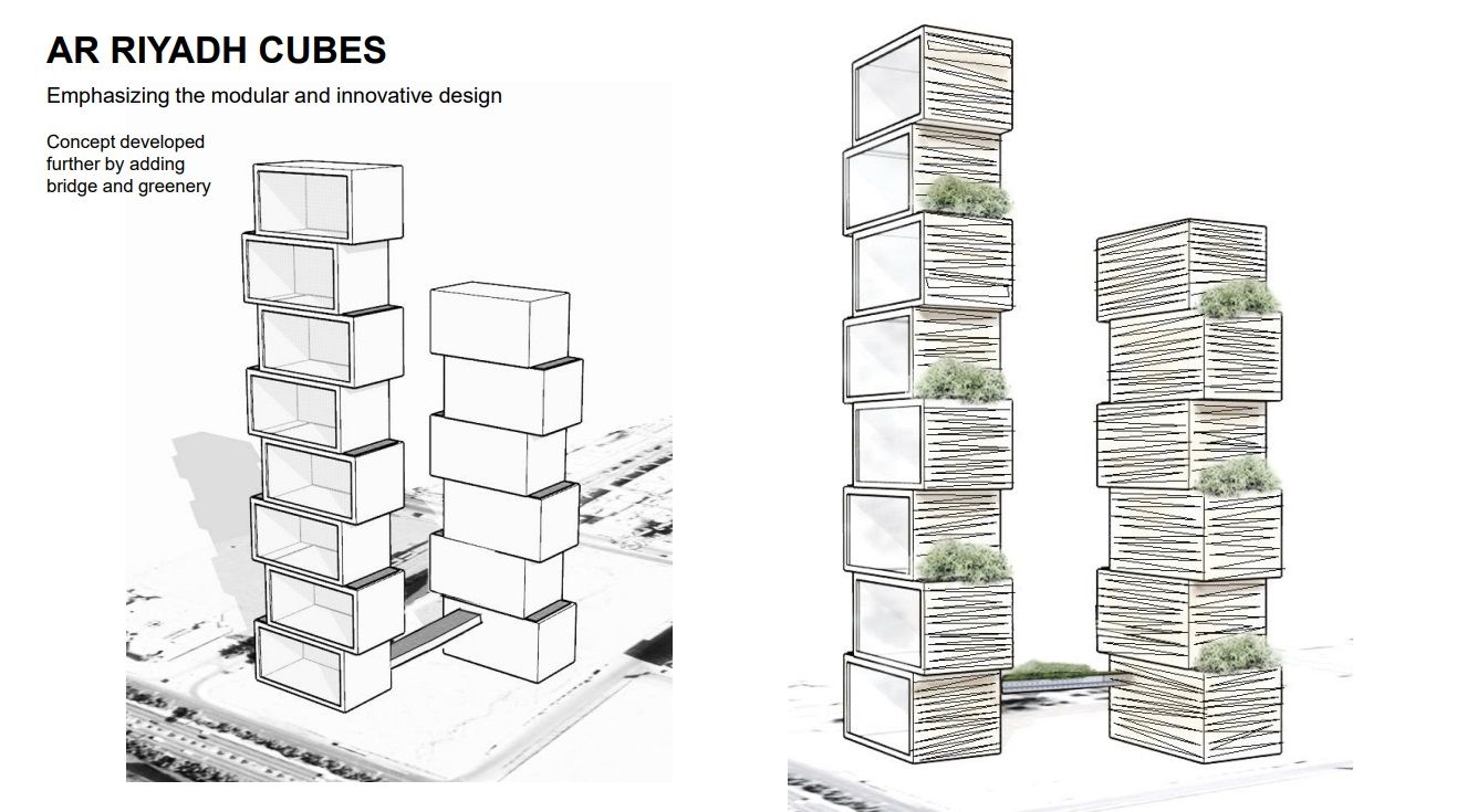 Riyadh Cubes view 2